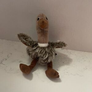 Vintage Gund Little Ostrich Bird Plush Bean Bag Stuffed Animal #5224 Dahling